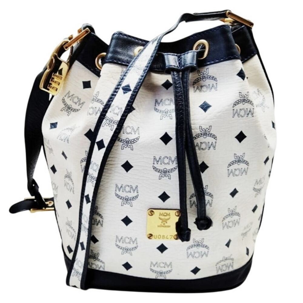 💎✨Authentic✨💎MCM Shoulder bag White - Picture 2 of 9